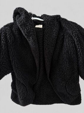 Nordic Beach Original Body Wrap Teddy Jacket Black